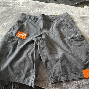 Urban Pipeline Charcoal Tech Pocket Shorts